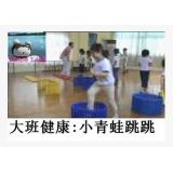 幼儿园大班运动健康优质课 小青蛙跳跳